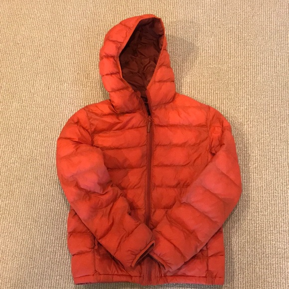 Uniqlo Orange Puffer Jacket Clearance 